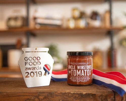 2019 Good Food Award Winner - Uncle Winston's Aussie Style Tomato Relish