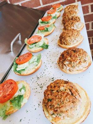 Crab Cake Sandwich