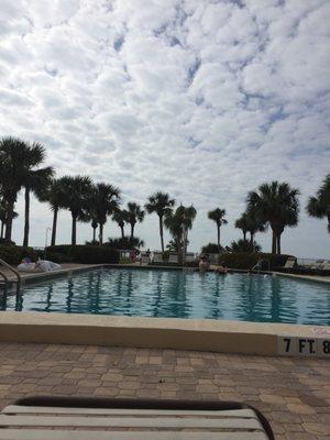 Pool near beach