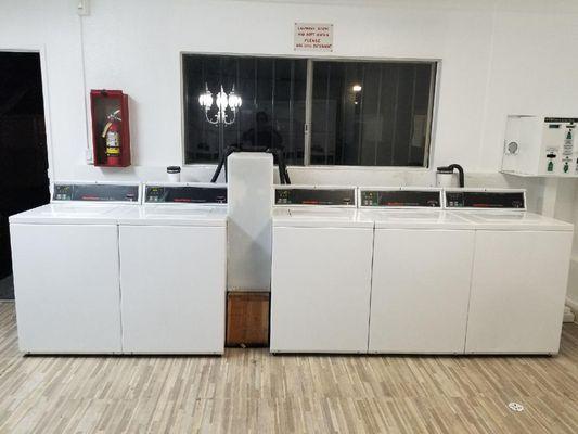 A beautiful laundry room provided by National Service Co.