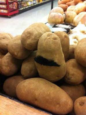 I mustache you where the produce is?