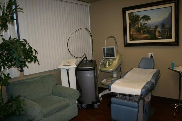 One of our exam rooms