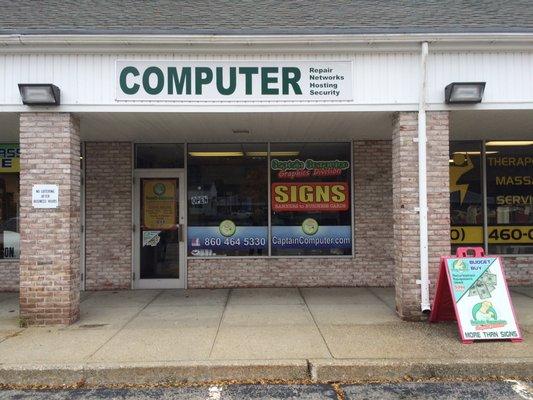 Store Front We are located on RT12 Gales Ferry CT