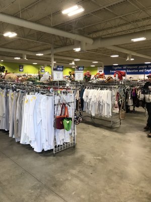 Inside of Goodwill