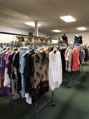 Women's clothing section