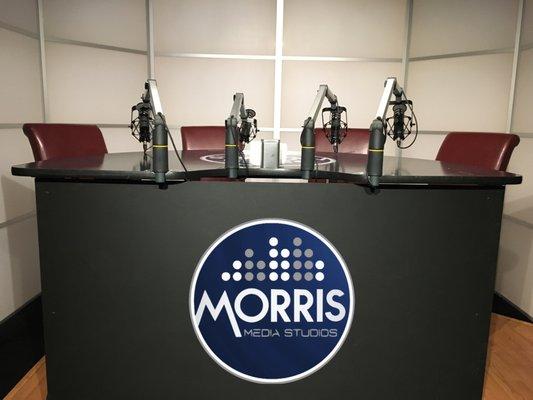 Morris Media Studios Podcast Studio