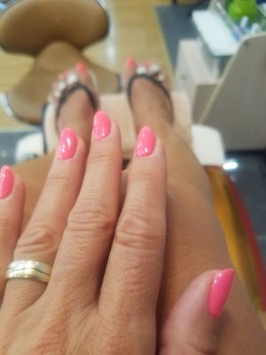 Beautiful job by Carina! Gel manicure