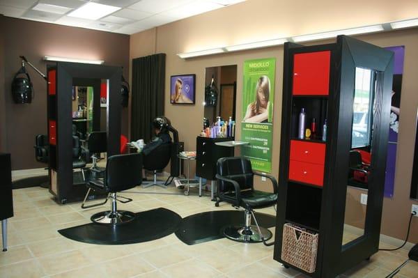 Our Salon Floor