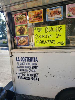 Huge tacos for only $2 : pollo, asada,pastor $2.50: Carnitas