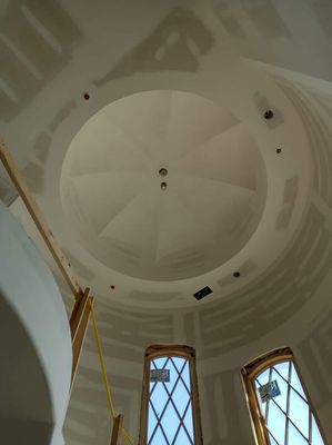 beautiful ceiling first coated bt Dimke Property Solutions llc