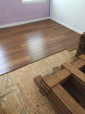 Hardwood floors