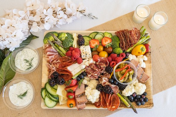 Our Keto Board is fabulously scrumptious.