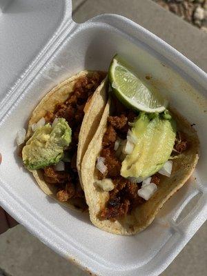 Al Pastor w/ avocado