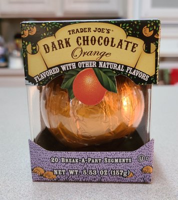 Dark chocolate orange