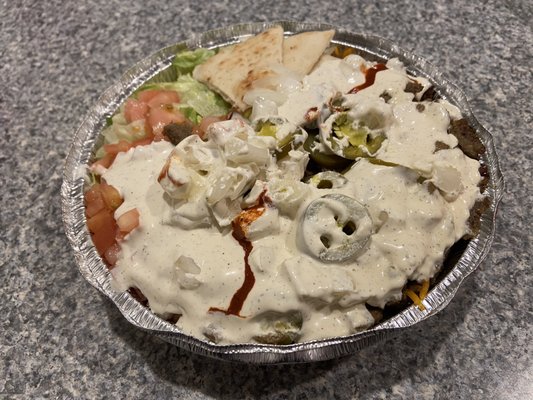 Beef Gyro Combo Platter