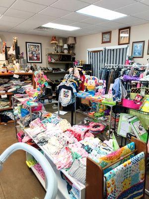 Lots of baby items and clothes!