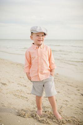 cute child on Clearwater Beach