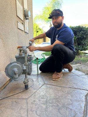 Meet Robert, our main tech here at the Pros Plumbing & Drains