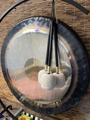 Gong sound healing