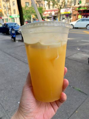 Nitro mango tea