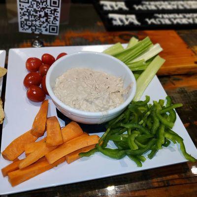 Hummus and Veggies....