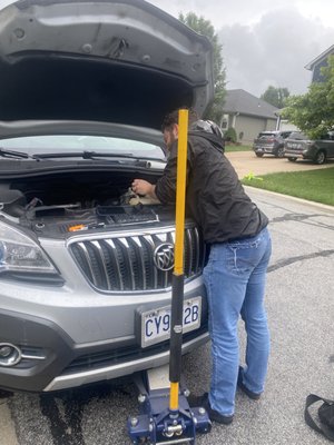 Oil change Buick Encore