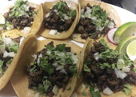 Carne Asada street tacos