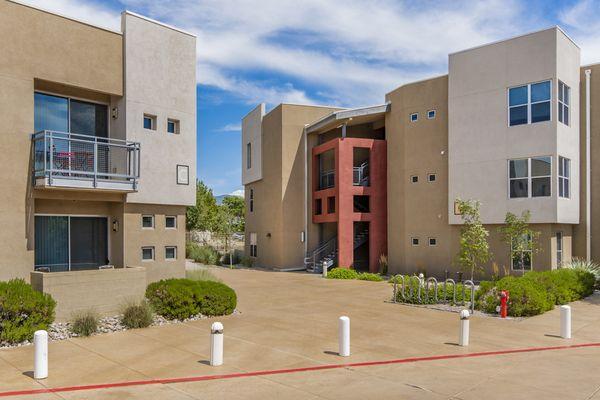 Patio and balconies