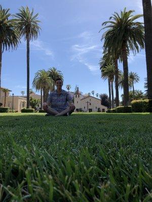 Greg's visit to Santa Clara University