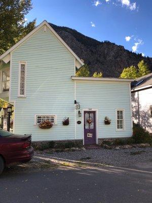 Lovely yarn shop in Georgetown, CO.