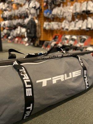 Proud carrier of True Lacrosse equipment.