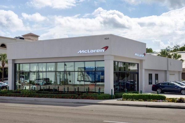 McLaren Palm Beach located at 915 S. Dixie Highway in beautiful downtown West Palm Beach, FL.