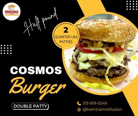 Double Cosmos Burger