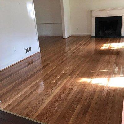 We specialize in installing and refinishing hardwood floors.