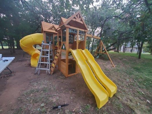 Playset Installation