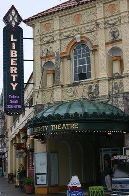 Liberty Theatre Canopy in Astoria, Oregon