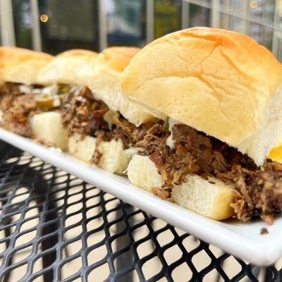 Brisket sliders