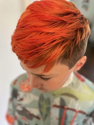 Bleach and Vivid orange