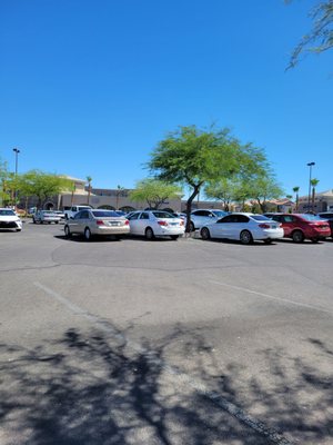 Roomy parking lot 7/2/22