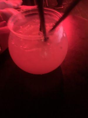 Fishbowl drink