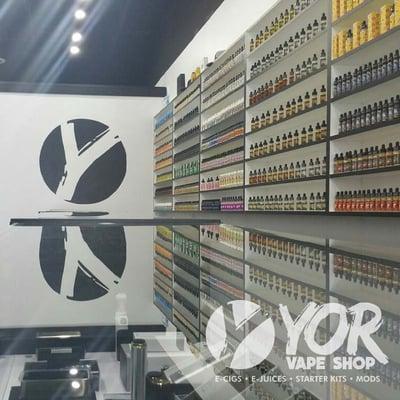 Huge selection of e-liquids at Yor Vape Shop, Auburn Hills, MI