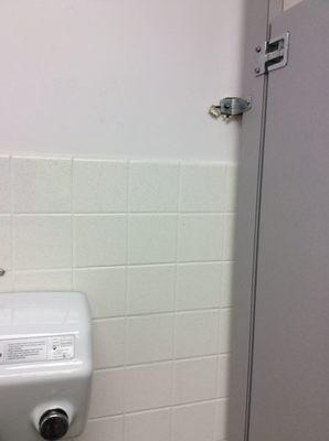 The restroom are not maintained properly and has that high school locker room odor.