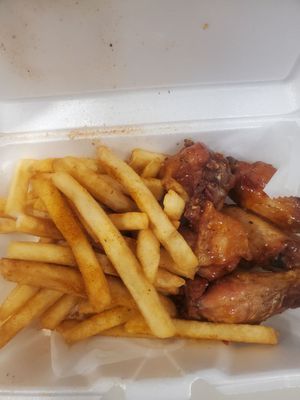 5 piece chicken wing combo