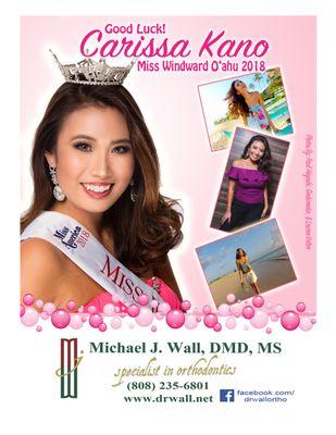 Please vote for Carissa for Miss Hawaii 2018!