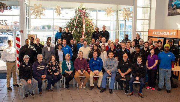 Our Dealership Family during the 2019 Holiday Season!