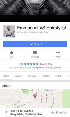 Emmanuel VS Hairstylist