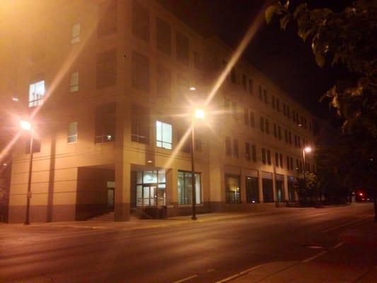 Gorgeous Campus building on a lovely summer night!