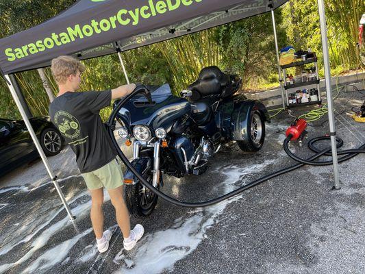 Sarasota Motorcycle Detailing Service