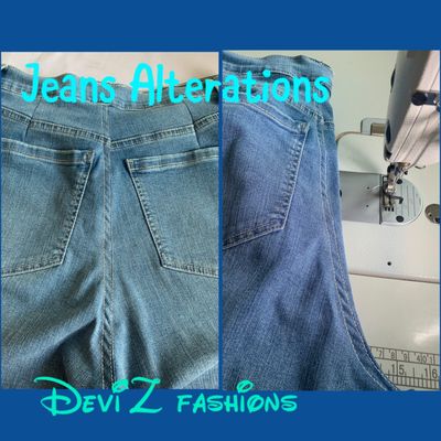 Jeans 
#seamstress #hem #tailor #jeans-alter#waist-alter#NJ# Piscataway