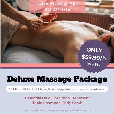 Asian Massage Spa
 415 Orchard Ave Unit A, Altoona, PA 16601
 Call us at 814-233-1816